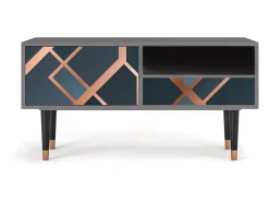 Mueble de TV - 115х59х48 cm - T3 - Ashy 1920', Cinza^ Móvel De Tv