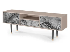 Mueble de TV - 170х59х41 cm - T6 - Big Fish Eat Little, Latte^ Móvel De Tv