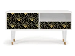Mueble de TV - 115х59х48 cm - T3 - Bird of Juno, Branco^ Móvel De Tv