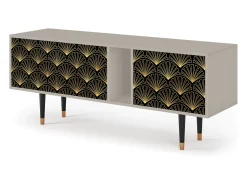 Móvel De Tv| Mueble de TV - 170х69х48 cm - T1 - Bird of Juno, Areia Bege