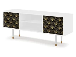 Móvel De Tv| Mueble de TV - 170х69х48 cm - T2 - Bird of Juno, Branco Bege