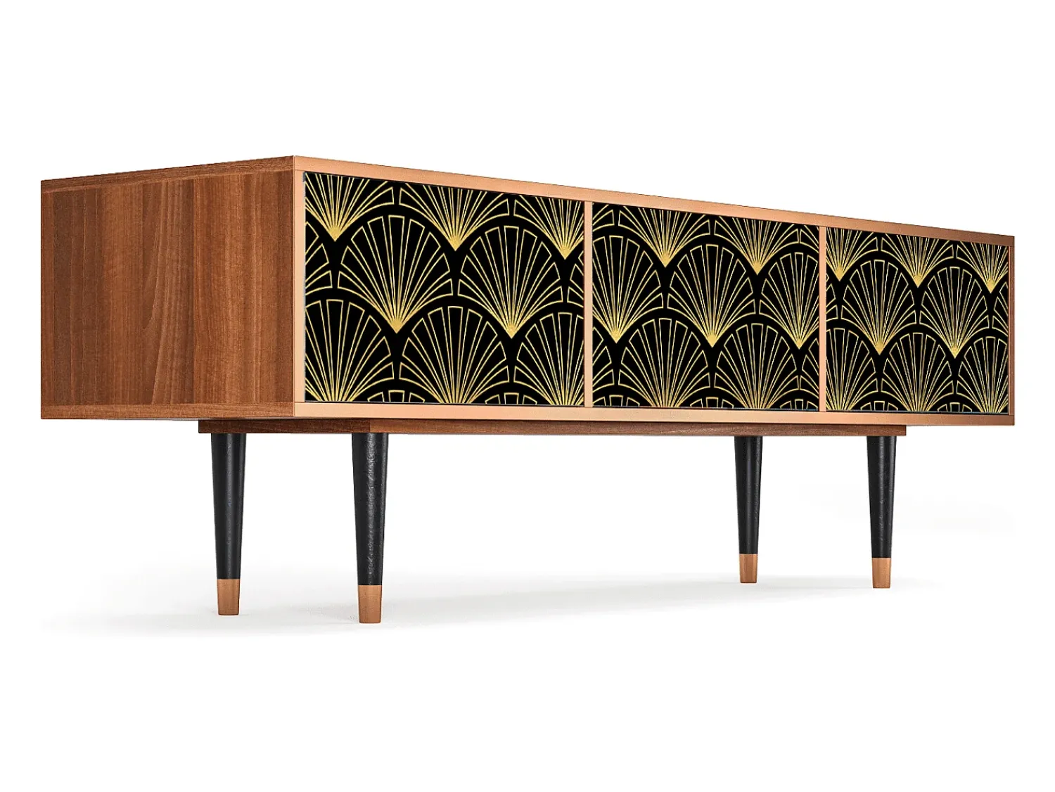 Mueble de TV - 170х59х48 cm - T4 - Bird of Juno, Nogueira^ Móvel De Tv