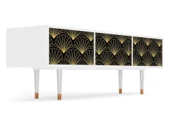 Mueble de TV - 170х59х48 cm - T4 - Bird of Juno, Branco^ Móvel De Tv