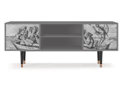 Móvel De Tv* Mueble de TV - 170х69х48 cm - T2 - Blau Schuyte, Cinza Cinzento