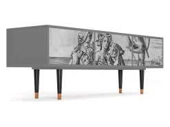 Móvel De Tv| Mueble de TV - 170х59х48 cm - T4 - Blau Schuyte, Cinza Cinzento