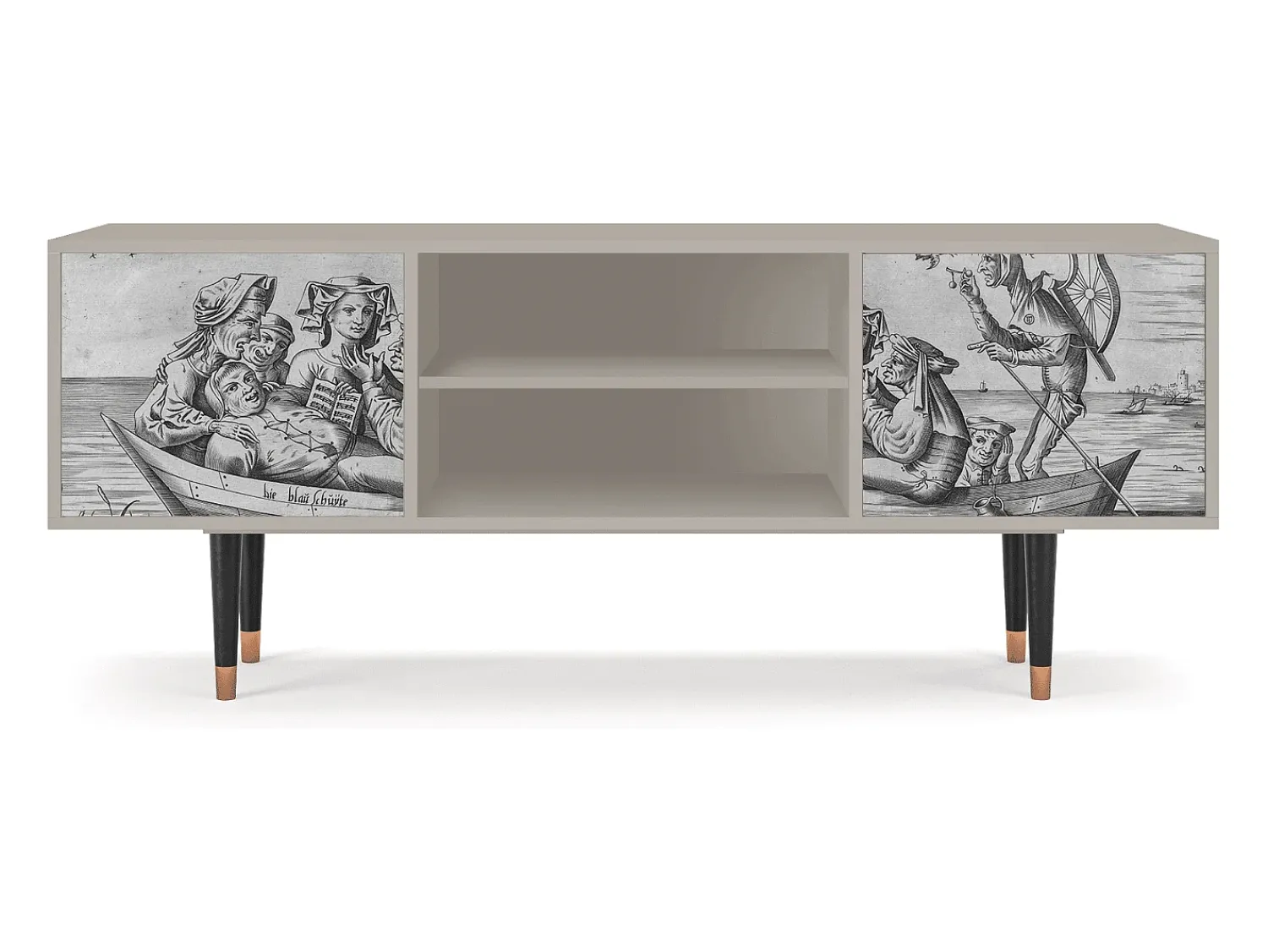 Discount Mueble de TV - 170х69х48 cm - T2 - Blau Schuyte, Areia Bege