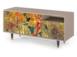 Mueble de TV - 125х56х41 cm - T7 - Blood by James Jean, Latte^ Móvel De Tv