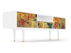 Mueble de TV - 170х59х41 cm - T6 - Blood by James Jean, Branco^ Móvel De Tv