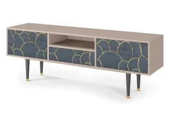 Mueble de TV - 170х59х41 cm - T6 - Blue Lagoon, Latte^ Móvel De Tv