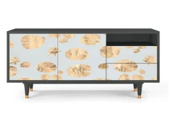 Móvel De Tv| Mueble de TV - 125х56х41 cm - T7 - Blue Giraffe, Antracite Cinza antracite