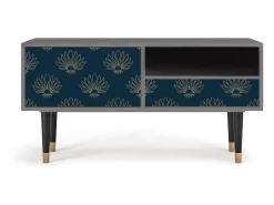 Mueble de TV - 115х59х48 cm - T3 - Blue Lotus, Areia^ Móvel De Tv