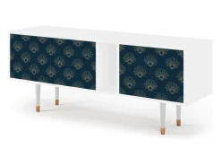 Hot Mueble de TV - 170х69х48 cm - T1 - Blue Lotus, Branco Bege