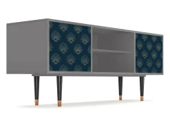 Mueble de TV - 170х69х48 cm - T2 - Blue Lotus, Cinza^ Móvel De Tv