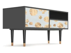 New Mueble de TV - 115х59х48 cm - T3 - Blue Giraffe, Antracite Cinza antracite