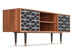 Mueble de TV - 170х69х48 cm - T2 - Braided Blue, Nogueira^ Móvel De Tv