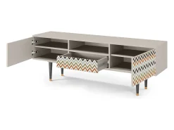 Mueble de TV - 170х59х41 cm - T6 - Bright Ripple, Areia^ Móvel De Tv