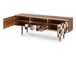 Mueble de TV - 170х59х41 cm - T6 - Brown Sensation, Nogueira^ Móvel De Tv