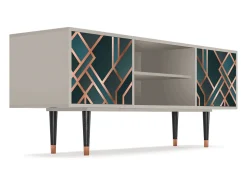Móvel De Tv* Mueble de TV - 170х69х48 cm - T2 - Bronze Crossroad, Areia Bege