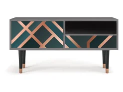 Mueble de TV - 115х59х48 cm - T3 - Bronze Crossroad, Areia^ Móvel De Tv