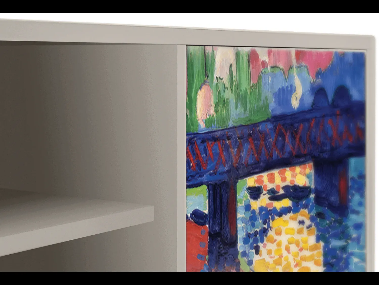 Mueble de TV - 170х69х48 cm - T2 - Charing Cross Bridge, Areia^ Móvel De Tv