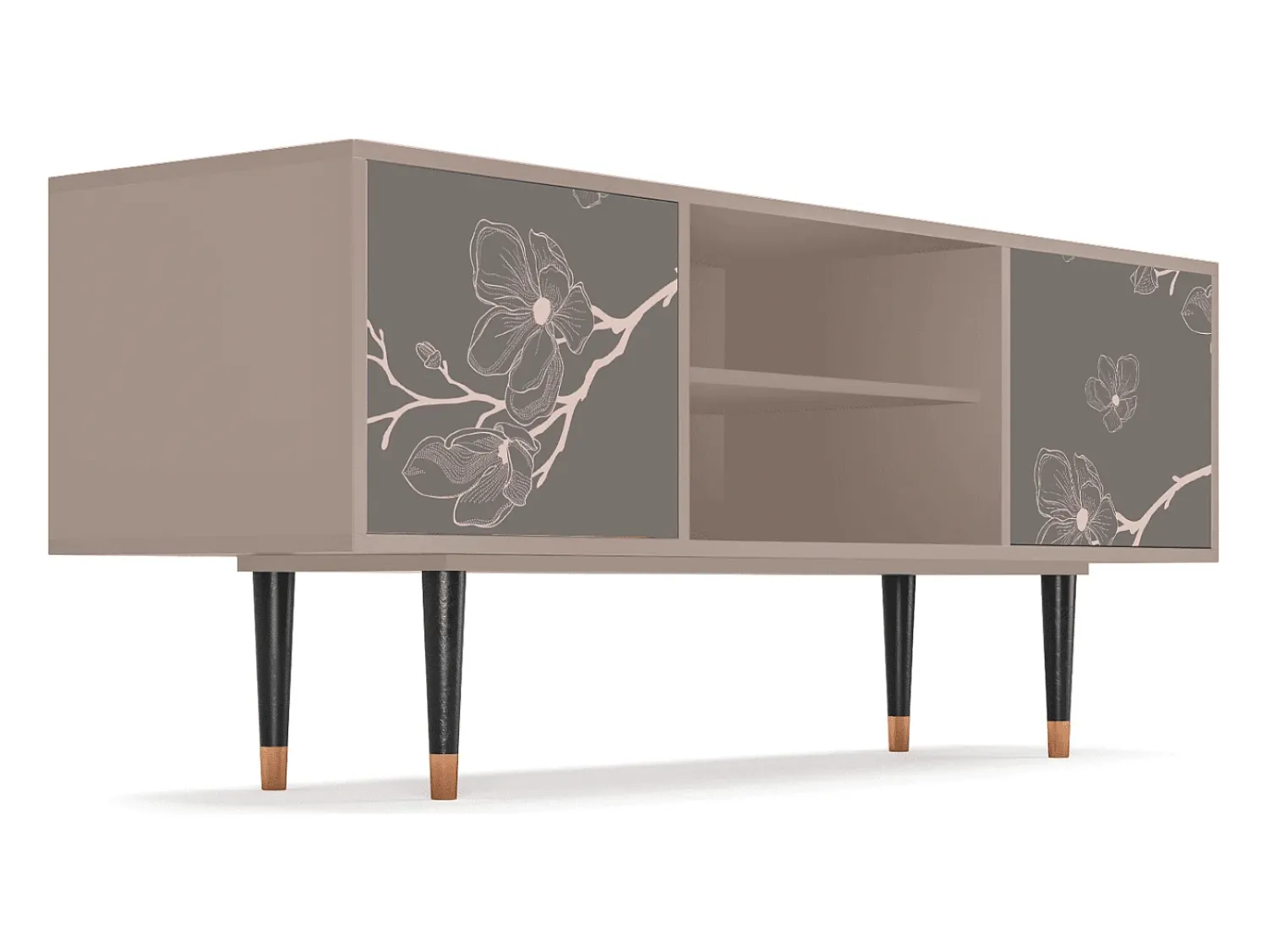 Mueble de TV - 170х69х48 cm - T2 - Cherry Blossom, Latte^ Móvel De Tv