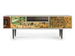 Móvel De Tv* Mueble de TV - 170х59х41 cm - T6 - Children Games, Areia Bege