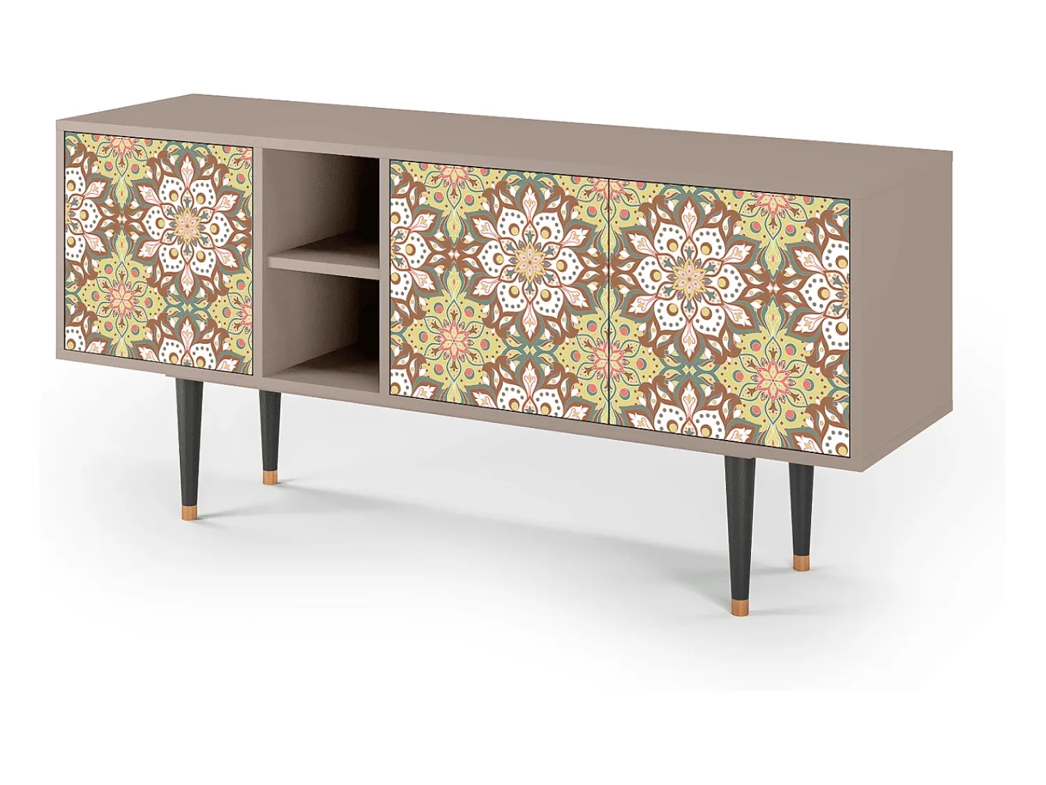Mueble de TV - 150х69х41 cm - T5 - Chinese Tea, Latte^ Móvel De Tv
