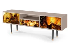 Móvel De Tv| Mueble de TV - 170х59х41 cm - T6 - Christ in Limbo, Latte Bege