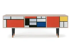 Móvel De Tv* Mueble de TV - 170х59х48 cm - T4 - Composition, Latte Bege