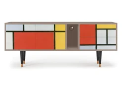 Móvel De Tv| Mueble de TV - 170х69х48 cm - T1 - Composition, Latte Bege