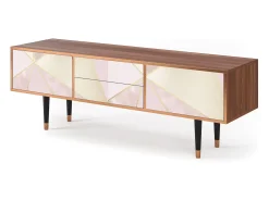 Mueble de TV - 170х59х48 cm - T4 - Cosmopolitan Diva, Nogueira^ Móvel De Tv