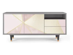 Mueble de TV - 125х56х41 cm - T7 - Cosmopolitan Diva, Cinza^ Móvel De Tv