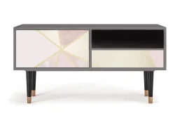 New Mueble de TV - 115х59х48 cm - T3 - Cosmopolitan Diva, Areia Bege