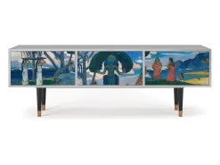 Mueble de TV - 170х59х48 cm - T4 - Day of the God, Cinza Cinzento