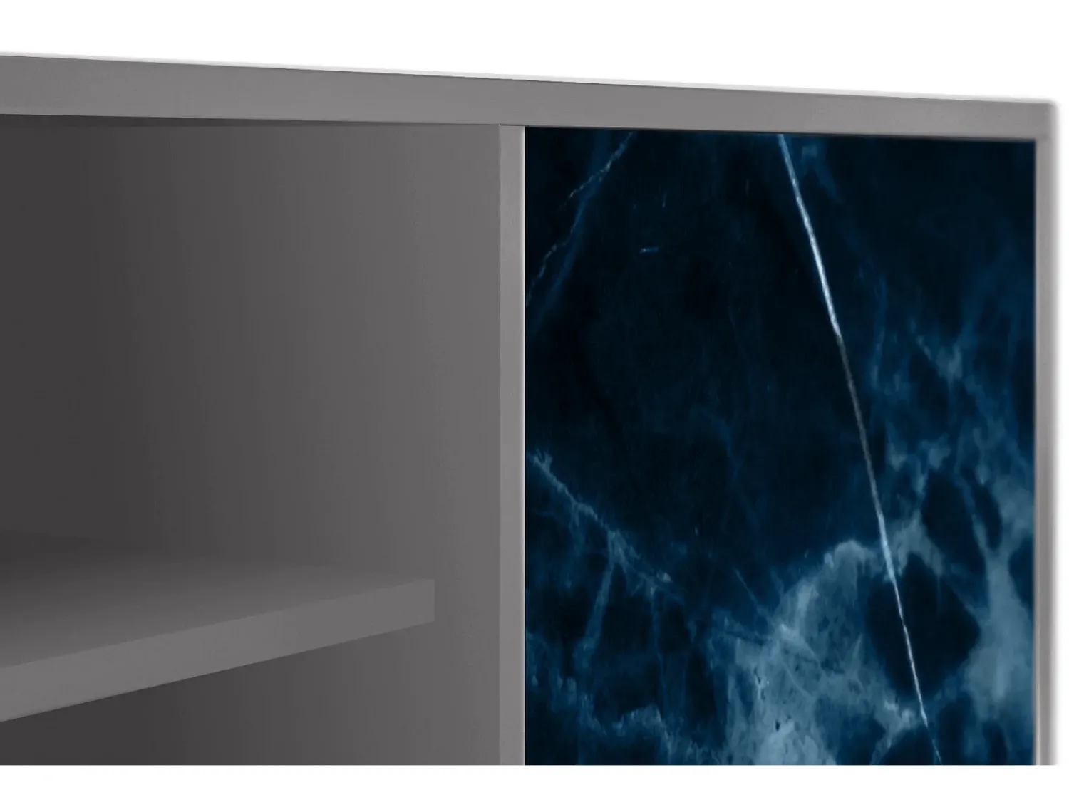 Móvel De Tv* Mueble de TV - 170х69х48 cm - T2 - Deep Ocean, Cinza Cinzento