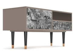 Mueble de TV - 115х59х48 cm - T3 - Departure, Latte^ Móvel De Tv