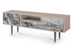 Móvel De Tv* Mueble de TV - 170х59х41 cm - T6 - Departure, Areia Bege