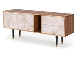 Mueble de TV - 170х69х48 cm - T1 - Dirty Roses, Nogueira^ Móvel De Tv