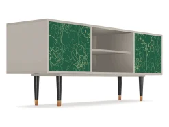 Clearance Mueble de TV - 170х69х48 cm - T2 - Emerald Forest, Areia Bege