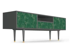 Mueble de TV - 170х59х41 cm - T6 - Emerald Forest, Antracite^ Móvel De Tv