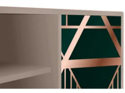 Móvel De Tv* Mueble de TV - 170х69х48 cm - T2 - Emerald Gatsby, Latte Bege