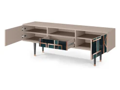 Mueble de TV - 170х59х41 cm - T6 - Emerald Metro, Latte^ Móvel De Tv