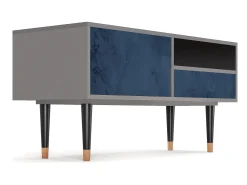 Mueble de TV - 115х59х48 cm - T3 - Endless Galaxi, Cinza^ Móvel De Tv