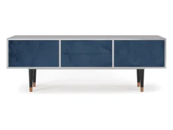 Móvel De Tv* Mueble de TV - 170х59х48 cm - T4 - Endless Galaxi, Cinza Cinzento
