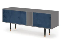 Móvel De Tv* Mueble de TV - 170х69х48 cm - T1 - Endless Galaxi, Cinza Cinzento