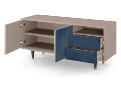 Mueble de TV - 125х56х41 cm - T7 - Endless Galaxi, Latte^ Móvel De Tv