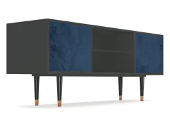 Móvel De Tv| Mueble de TV - 170х69х48 cm - T2 - Endless Galaxi, Antracite Cinza antracite