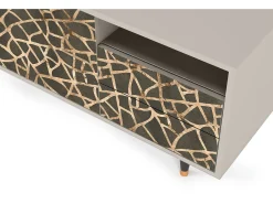 Clearance Mueble de TV - 125х56х41 cm - T7 - Enlarged Leaf, Areia Bege