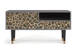 Móvel De Tv* Mueble de TV - 115х59х48 cm - T3 - Enlarged Leaf, Areia Bege