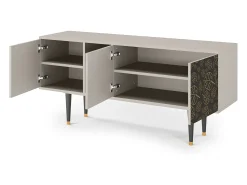 Móvel De Tv| Mueble de TV - 150х69х41 cm - T5 - Fall Of The Leaves, Areia Bege